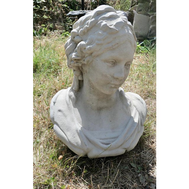 Large Bust of a Regency Lady, 1930 For Sale - Image 4 of 9