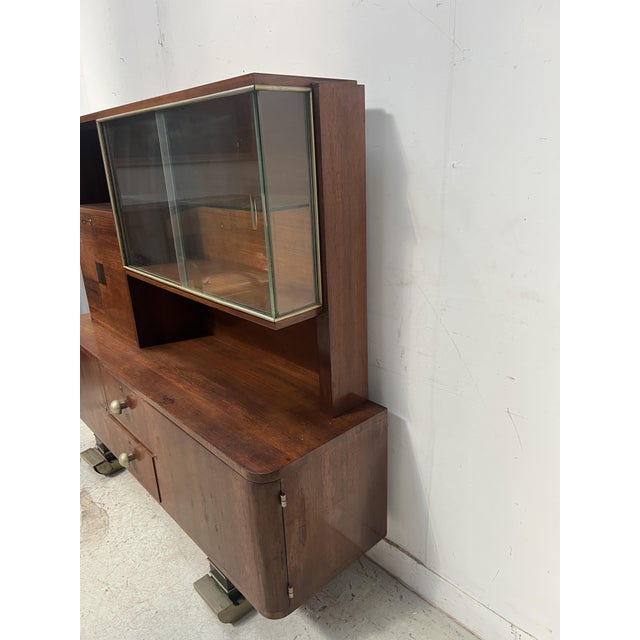 Art Deco Architect's Buffet, 20th Century For Sale - Image 13 of 18