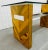 Mid-Century Modern Vintage Modern Paul Evans Style Glass Console Table For Sale - Image 3 of 7