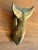 1970s Rustic Nautical Brass Whale Door Knocker For Sale - Image 5 of 8
