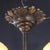 1920s Art Deco 5-Light Bronze Finish Hanging Lamp With Stylized Fans C1920 For Sale - Image 10 of 14