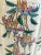 Detailed mid 20th century chinoiserie trumpet flower lamp with crackle glaze finish and gold finished base. This lamp...