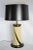 1980s 1980s Glass Table Lamp | Ivory Glass Double Light For Sale - Image 5 of 12