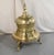Metal Moorish Botafumeiro Reliquary Thurible Censer in Pierced Brass For Sale - Image 7 of 13