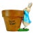 2000s Vintage Boho Chic English Peter Rabbit Planter For Sale