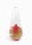 American Orient & Flume Red Studio Art Glass Teardrop Sculpture – Signed 1994, Ruby Inclusion For Sale - Image 3 of 10