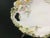 Early 20th Century Weimar Germany Porcelain Floral in Relief Platter For Sale - Image 4 of 6