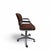 Desk Chair by Miller Borgsen for Röder and Sons, 1970s For Sale - Image 9 of 17