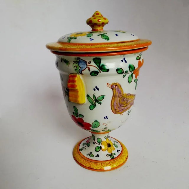 Mid-Century Italian Ceramic Lidded Pot from Guerrieri Murano For Sale - Image 12 of 12