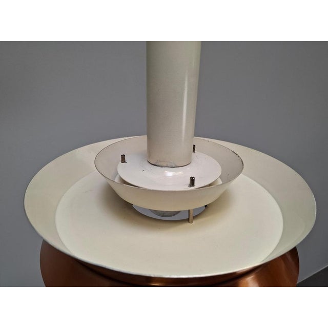 Vintage Danish Brass Pendant Light by Carl Thore for Granhaga, 1960s For Sale - Image 15 of 18