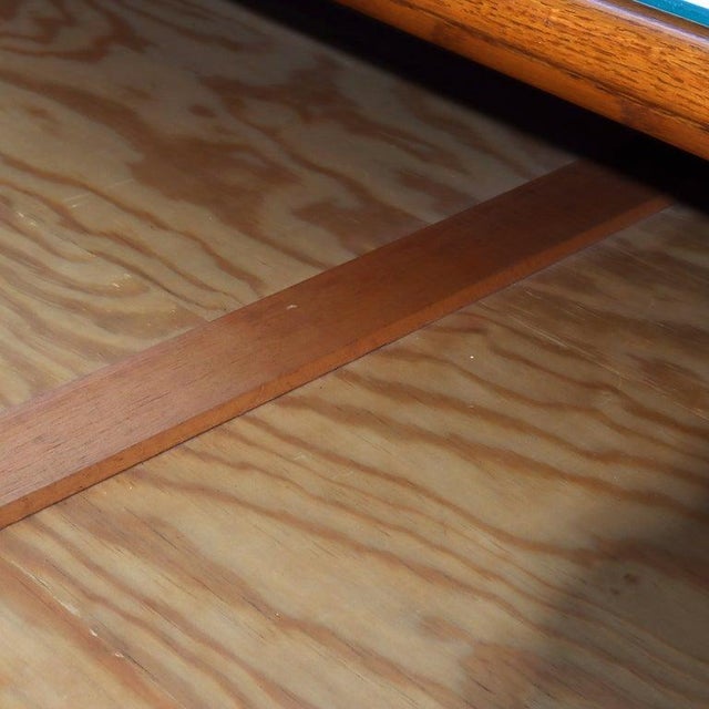 1910s Architectural Arts & Crafts Oak 5-Drawer Map Cabinet For Sale - Image 13 of 18