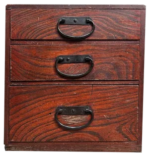 Antique Wooden Drawer Cabinet, Japan, 1920s