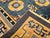 Vintage Art Deco Chinese Rug, Handwoven Wool Pile, Floral Design, Blue, 6' x 8' For Sale - Image 13 of 14