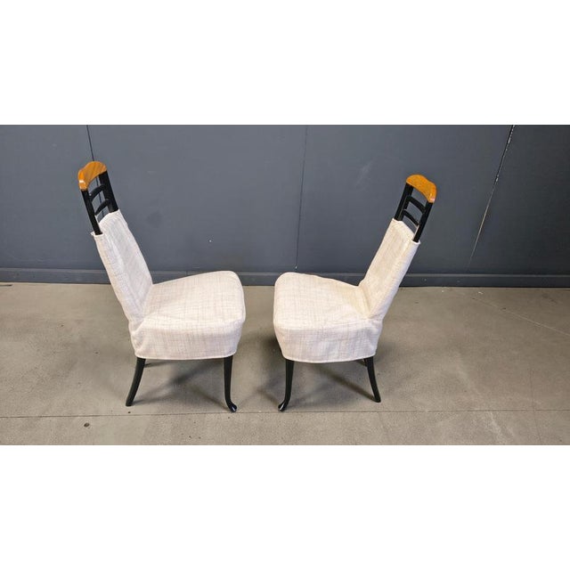1970s Vintage Dining Chairs attributed to Giorgetti, 1970s, Set of 6 For Sale - Image 5 of 17