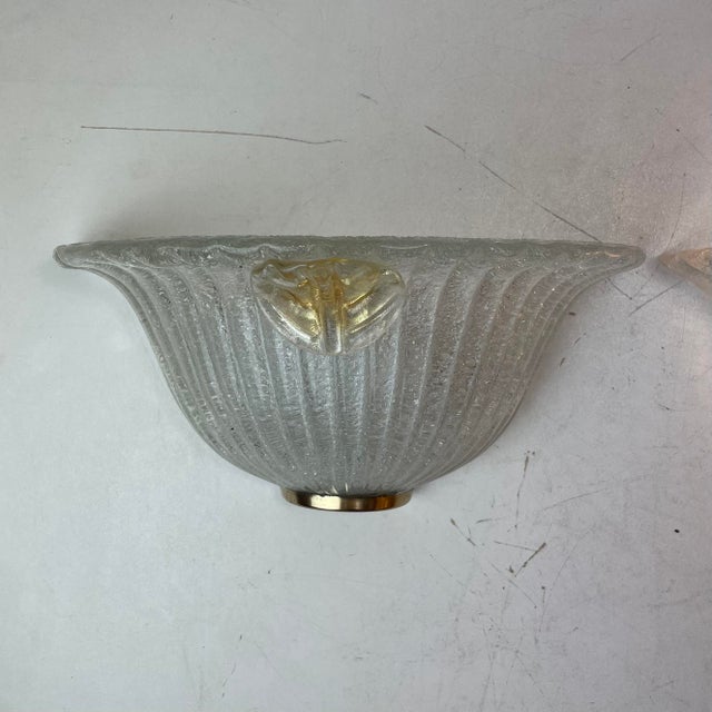 Murano Graniglia Wall Lamps from Italamp, Italy, 1980s, Set of 2 For Sale - Image 9 of 17
