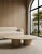 Oval Table in Roman Travertine Marble by Andrea Grasso For Sale - Image 6 of 8