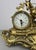 Vintage French Ornate Quartz Mantel Clock with Horse Figure For Sale - Image 4 of 16