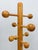 Vintage Atomic Coat Hat Rack Glossy Pine MCM Entryway Stand Mid Century Modern For Sale In Tampa - Image 6 of 9
