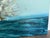 Late 20th Century Listed Artist Hewett Jackson Original Oil Painting | Tall Ship Seascape | Large For Sale - Image 15 of 15