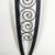 Art Deco Demilune Wrought Iron Spiral Motif & Porto Marble Inset Console Table For Sale In New York - Image 6 of 13