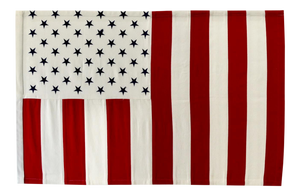 Vertical 50 Star American Flag, Wall Art Decor