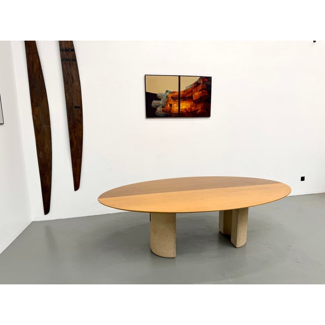 Dining Room Table by Giovanni Offredi, 1970s For Sale - Image 9 of 18