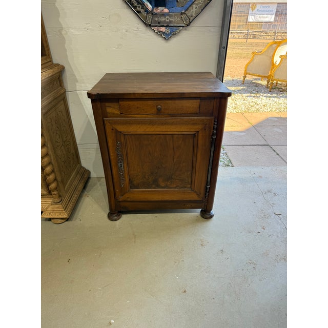 19th Century French Louis Philippe Solid Walnut sideboard the wood has been finished with a lustrous French polish, the...