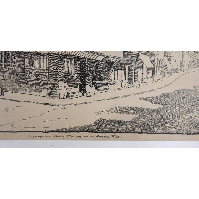 Collection of Late 19th Century Architectural Drawings Europe - Set of 5 For Sale - Image 10 of 10