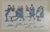 Karl Mons, New Year’s Greetings from the Traditional Costume Couples of Schwalm, Oil Painting on Canvas For Sale - Image 9 of 9