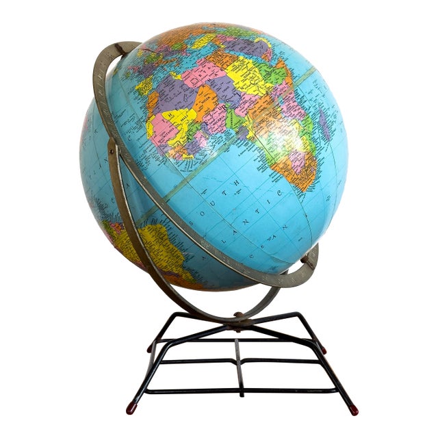 Mid-Century Replogle Globe, Early 1960s For Sale