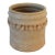 Vintage Beige Studio Art Pottery Vessel or Vase For Sale