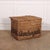 English wicker basket from a fabric mill. Would make a wonderful log basket. 1900. This piece is designed in the style of...