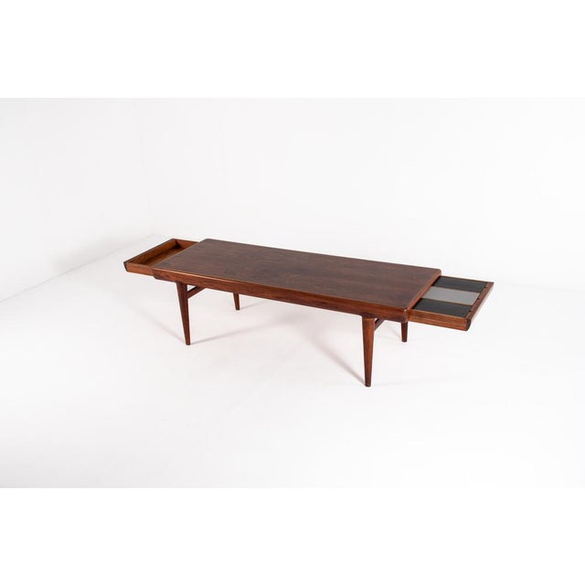 Vintage Rosewood Coffee Table by Johannes Andersen for CFC Silkeborg, 1960s For Sale - Image 12 of 18