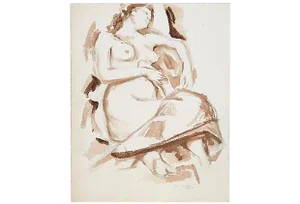 "After Courbet" 3-21-60 By Bevington