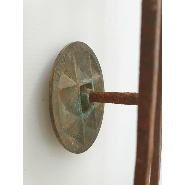 Art Deco Metal Coat Rack by M.D. Berwing, 1920-1930 For Sale - Image 6 of 9