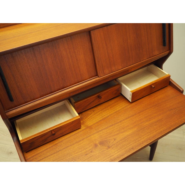 Danish Teak Secretary, 1970s For Sale - Image 14 of 18
