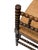 Brown Dutch Jacobean Style Hand-Crafted Beech Bobbin Stool, 1900s For Sale - Image 8 of 9