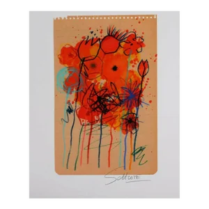 Wilhelm Schlote Hand Signed Abstract Still Life Giclée Print