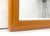 DUX Solid Teak Frame Danish Mid Century Modern 32x44 Rectangle Wall Mirror Mint! For Sale - Image 4 of 7