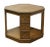 BASSETT FURNITURE Solid Pecan Spanish Mediterranean Style 27" Tiered Accent End Table 682-19-677 23.5" High 27" Wide 27"...