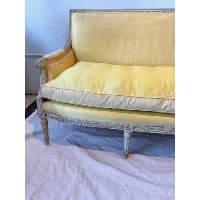1880s French Louis Xvi Sofa For Sale - Image 10 of 12