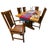 This Craftsman /Mission style dining set was purchased in PA. It was handmade by the Amish community. It is made from...