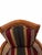 Vintage French Provincial Cane and Striped Upholstered Armchairs — Pair For Sale - Image 11 of 11