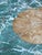 Italian Alps Green Marble Table with Grissinato Edge, 1935 For Sale - Image 10 of 12