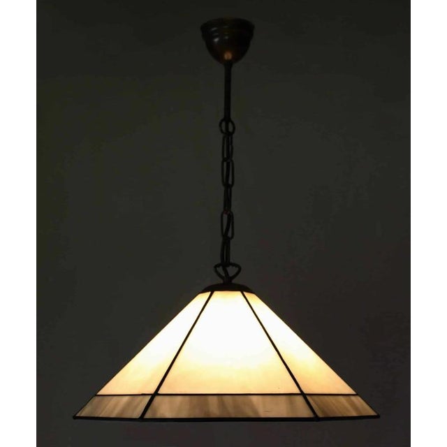Pendant Light in the style of Tiffany, Europe For Sale - Image 3 of 5