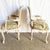 French Provincial French Provincial Style Foliage Patterned Arm Chairs - A Pair For Sale - Image 3 of 9