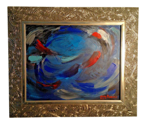 Original 2010 "Windstorm" Acrylic Painting by Jerry Penacoli