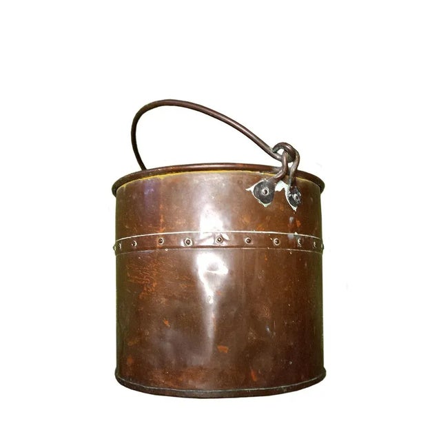 Victorian Copper Jardinière or Coal Bucket For Sale - Image 4 of 4