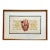 Liz Lyons Friedman Framed, Signed Artist, Proof Watercolor Art Print ‘With Heart in Hand” For Sale