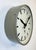 Mid-Century Modern Grey Industrial Factory Wall Clock from Pragotron, 1960s For Sale - Image 3 of 17
